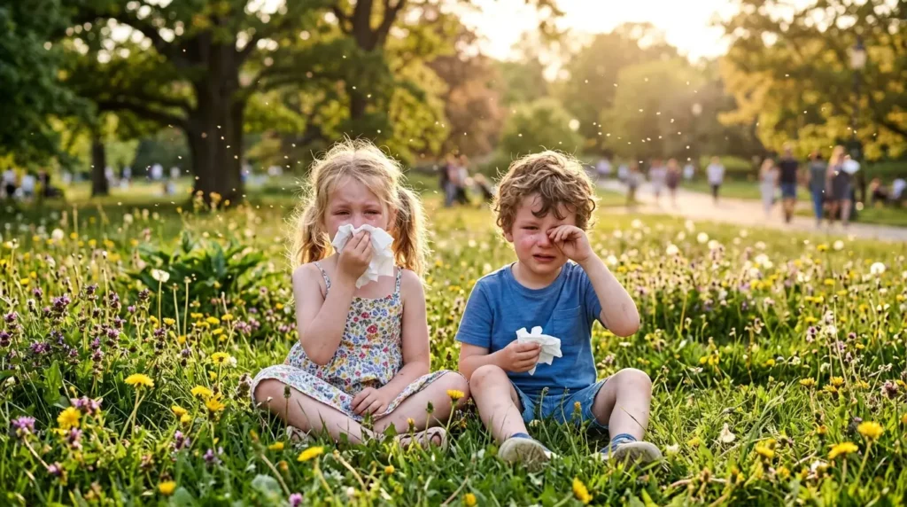 Allergies and Hay Fever in children